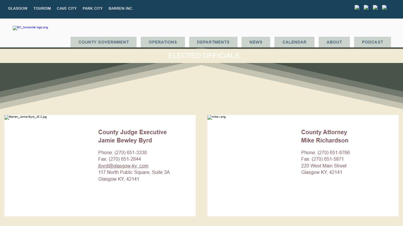 Elected Officials | Barren County